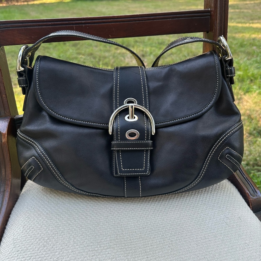 Vintage Coach Y2K Soho Flap